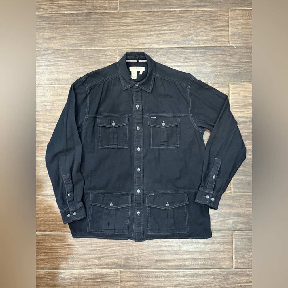 Territory Ahead Black Button Up Shirt Medium